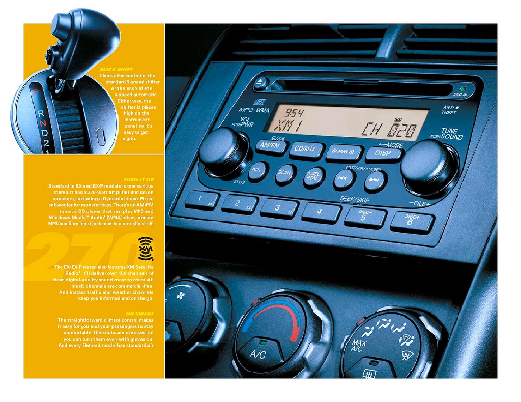 2006 Honda Element Brochure Page 9